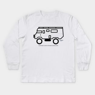 Land Rover 101 Forward Control Kids Long Sleeve T-Shirt